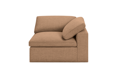 Goodman Chair One Arm Right in Roni Biscotti