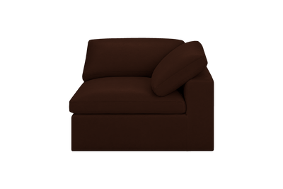 Goodman Mini Chair One Arm Right in Momo Biscuit