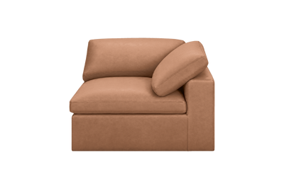 Goodman Chair One Arm Right in Momo Camel