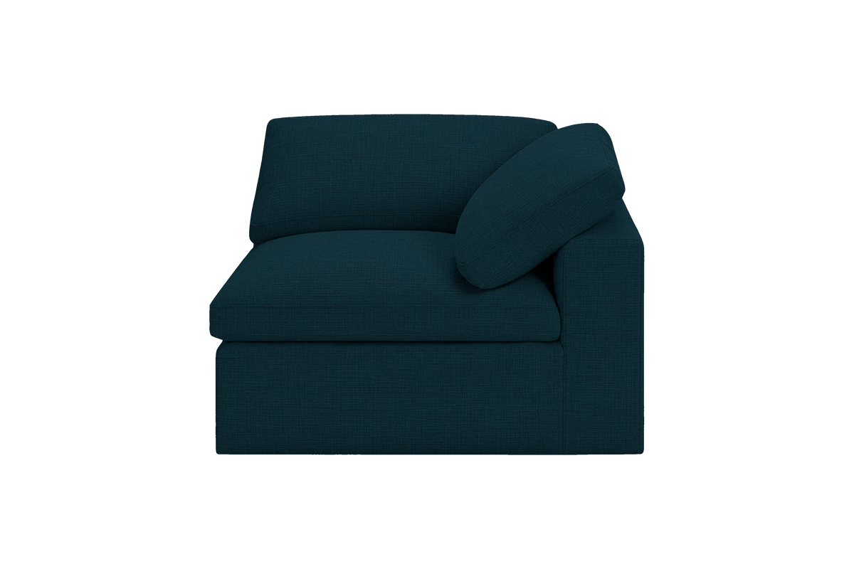 Goodman Chair One Arm Right in Roni Deep Lake