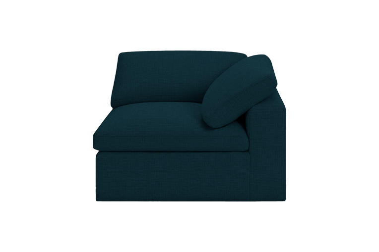 Goodman Chair One Arm Right in Roni Deep Lake