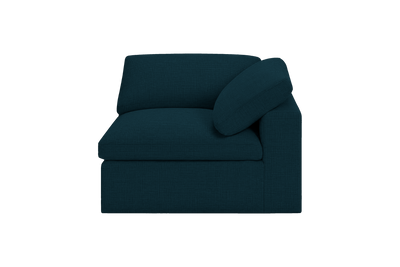 Goodman Mini Chair One Arm Right in Roni Deep Lake
