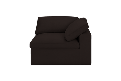 Goodman Mini Chair One Arm Right in Dante Ebony
