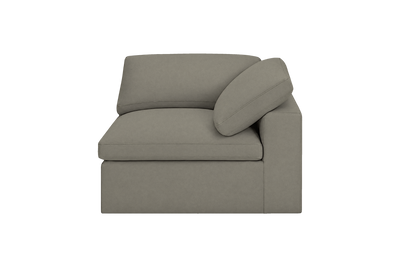 Goodman Chair One Arm Right in Felix Glace