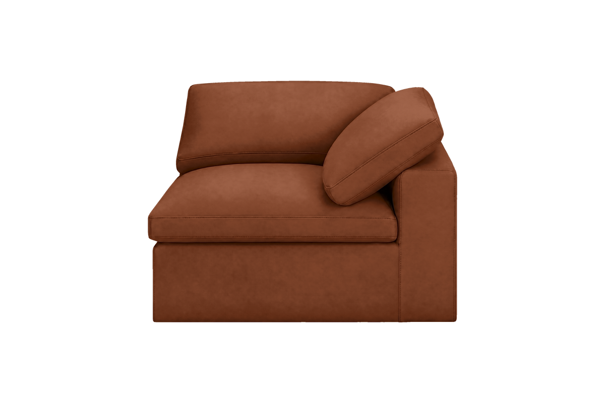 Goodman Mini Chair One Arm Right in Dante Hazel