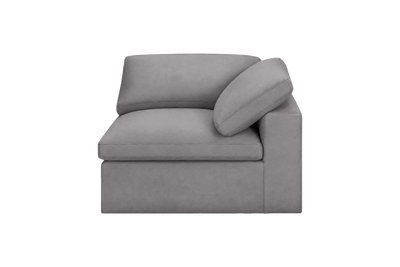 Goodman Chair One Arm Right in Dante Meteor