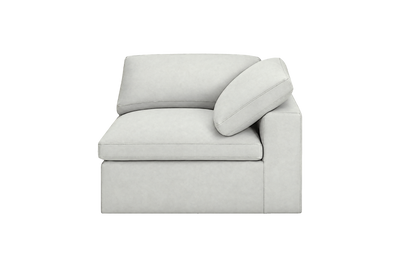 Goodman Chair One Arm Right in Felix Milky