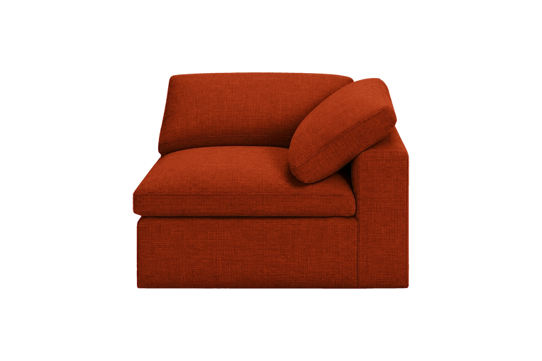 Goodman Mini Chair One Arm Right in Roni Poppy
