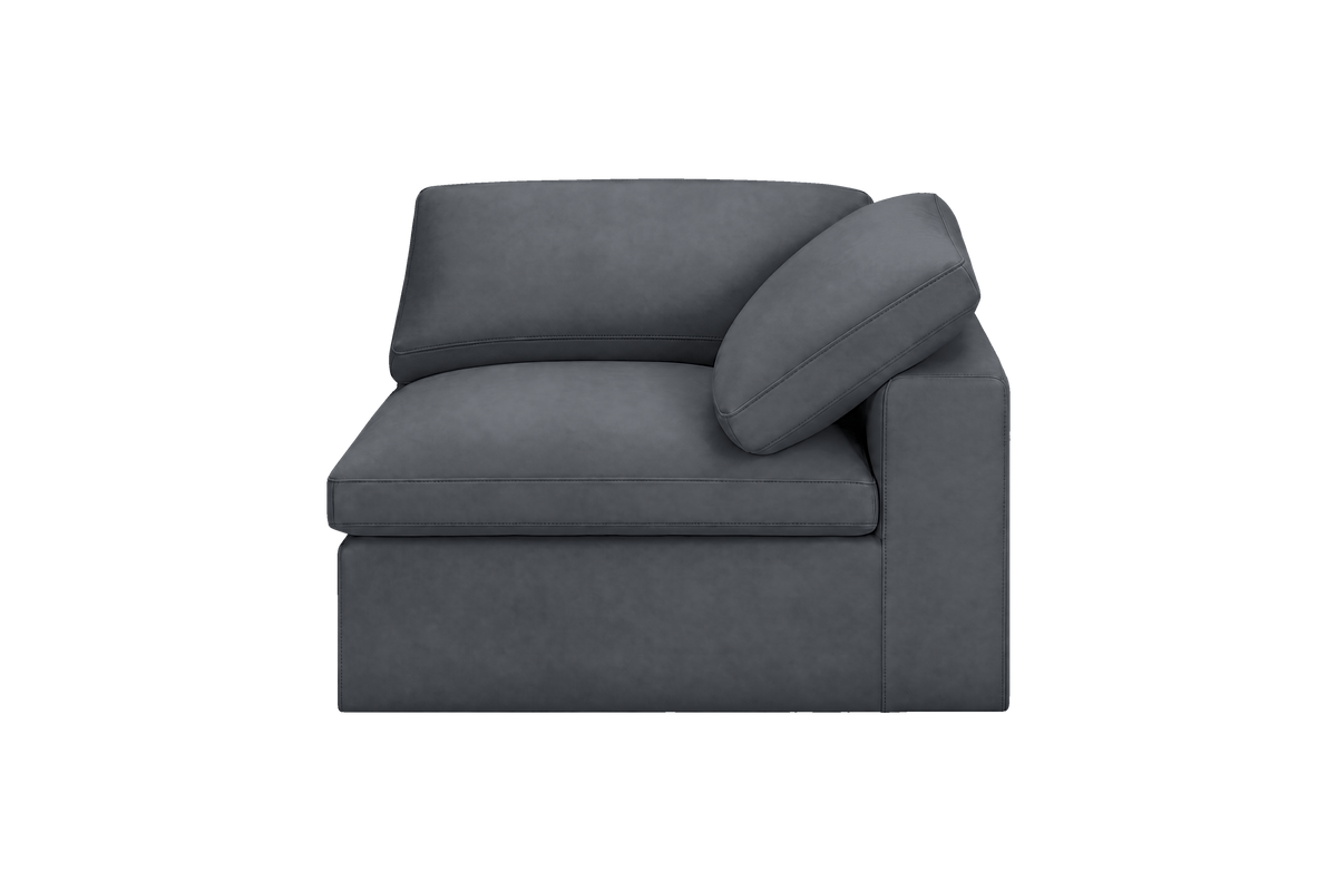 Goodman Chair One Arm Right in Dante Shark