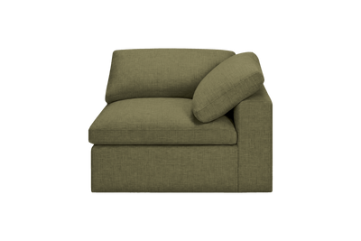 Goodman Mini Chair One Arm Right in Mosquito Sycamore
