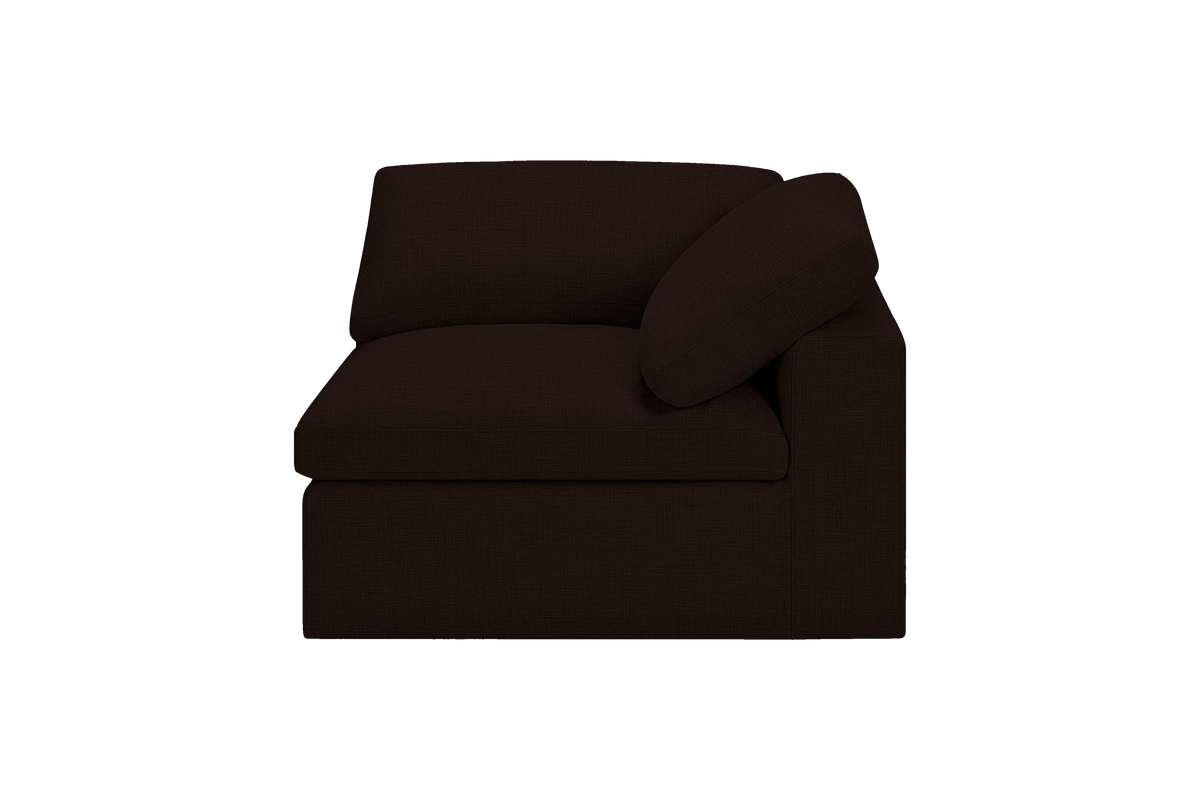 Goodman Chair One Arm Right in Mosquito Terra