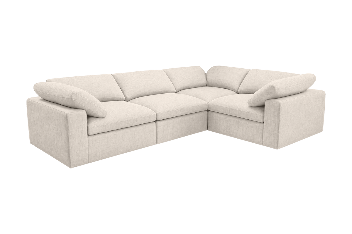 Goodman Right Sectional in Mosquito Cracker