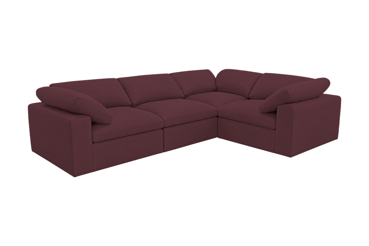Goodman Mini Right Sectional in Fresco Figaro