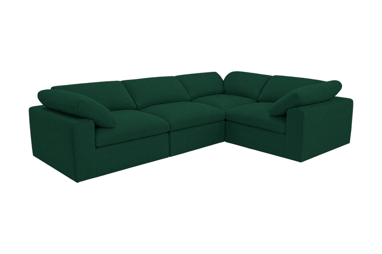 Goodman Mini Right Sectional in Roni Frog