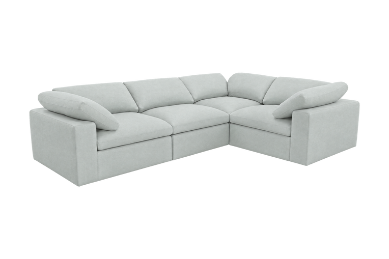 Goodman Right Sectional in Fresco Meteor