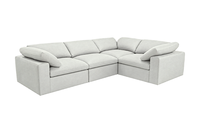 Goodman Right Sectional in Felix Milky