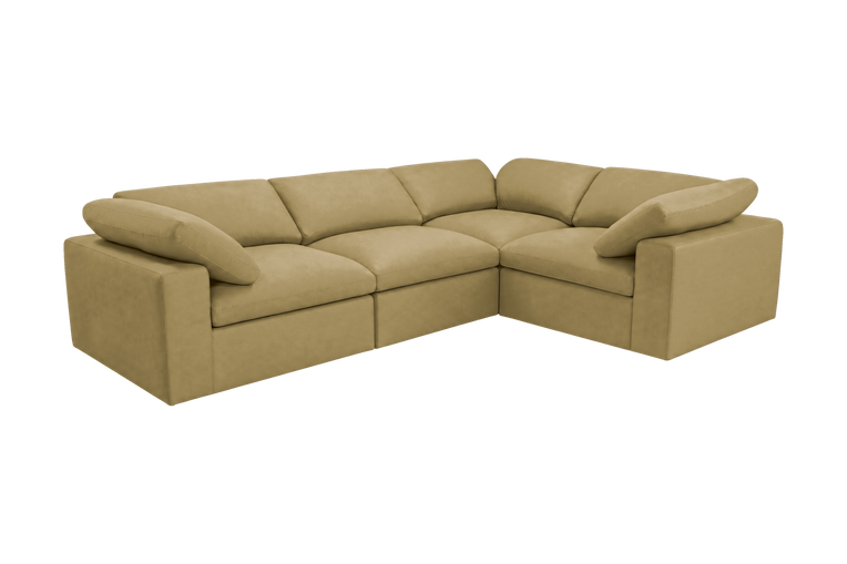 Goodman Mini Right Sectional in Marfa Olivia