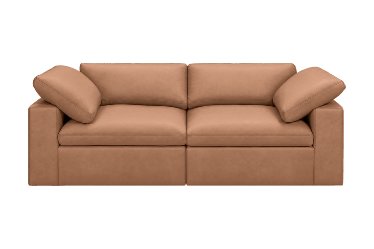 Goodman Mini Small Sofa in Momo Camel