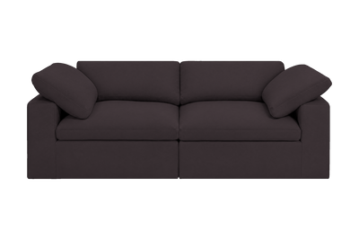 Goodman Small Sofa in Dante Charcoal