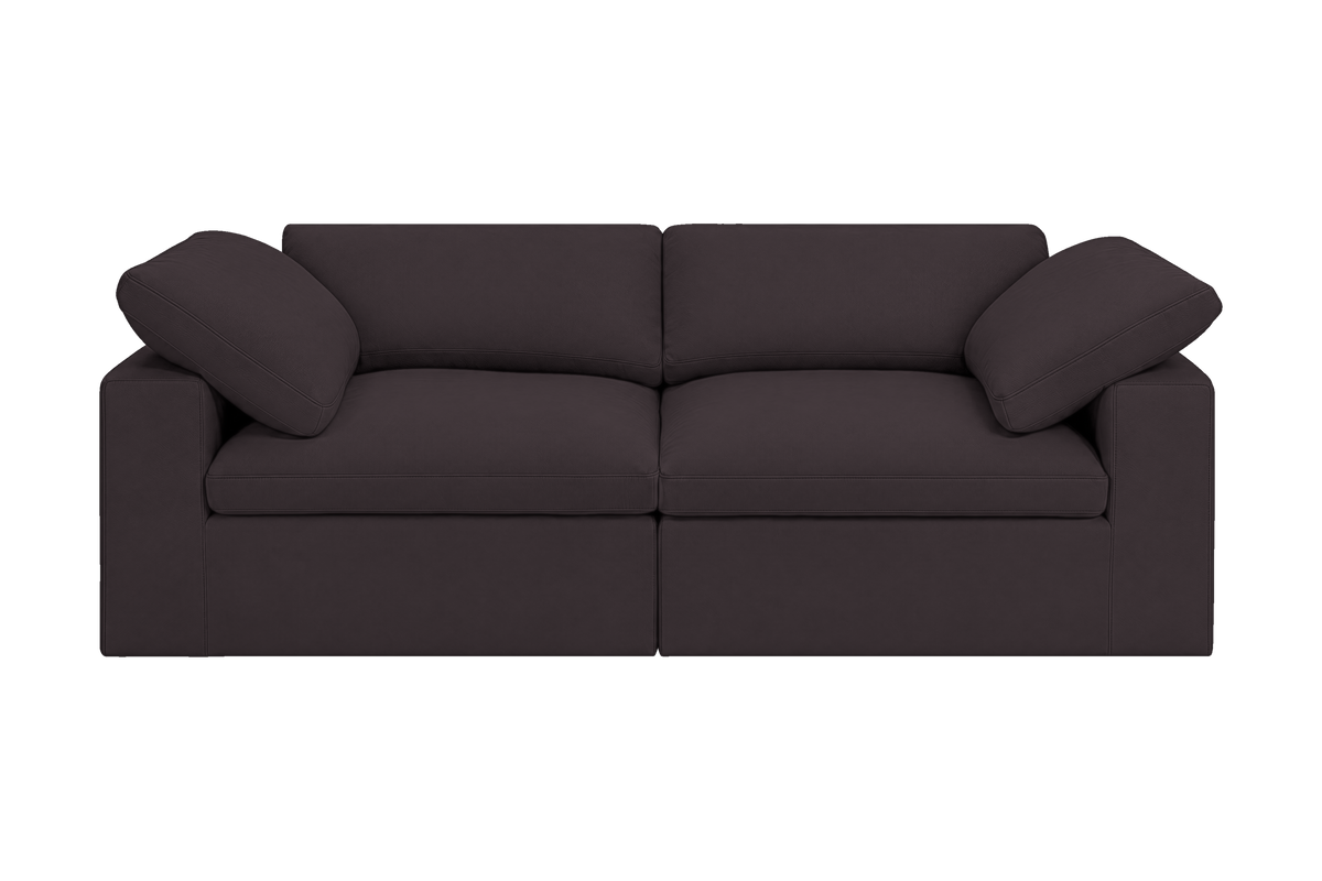 Goodman Mini Small Sofa in Dante Charcoal