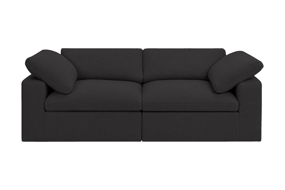 Goodman Mini Small Sofa in Roni Ember