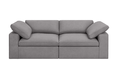 Goodman Mini Small Sofa in Dante Meteor