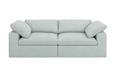 Goodman Mini Small Sofa in Fresco Meteor