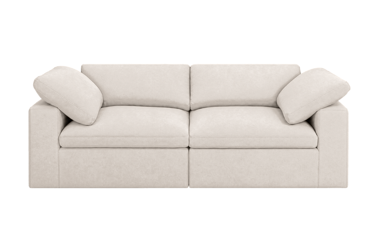 Goodman Small Sofa in Fresco Milky