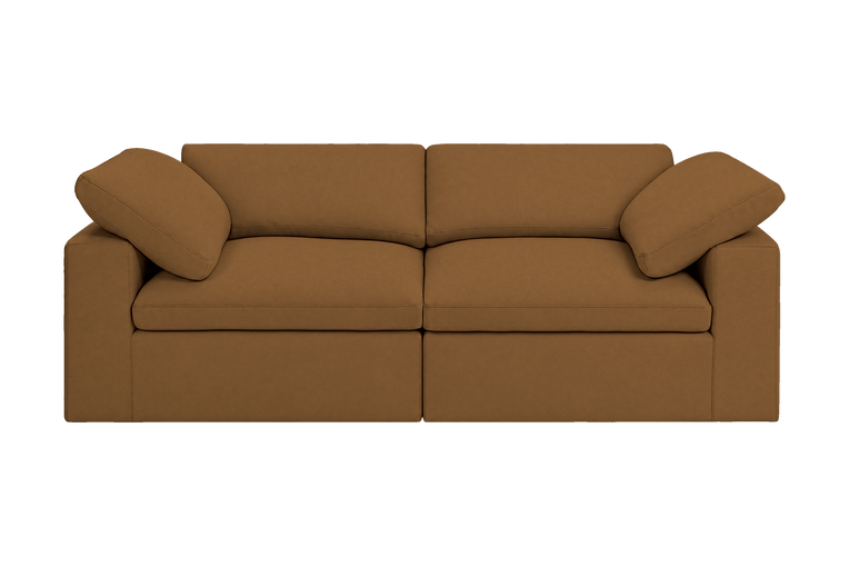 Goodman Mini Small Sofa in Felix Pisco