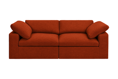 Goodman Small Sofa in Roni Poppy