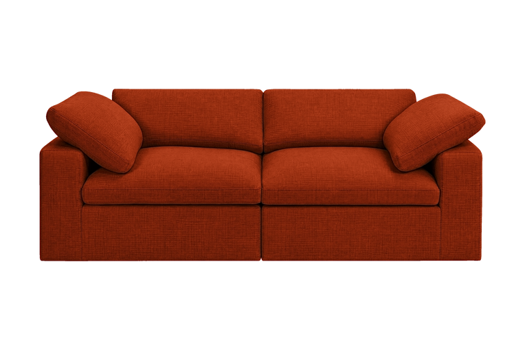 Goodman Mini Small Sofa in Roni Poppy