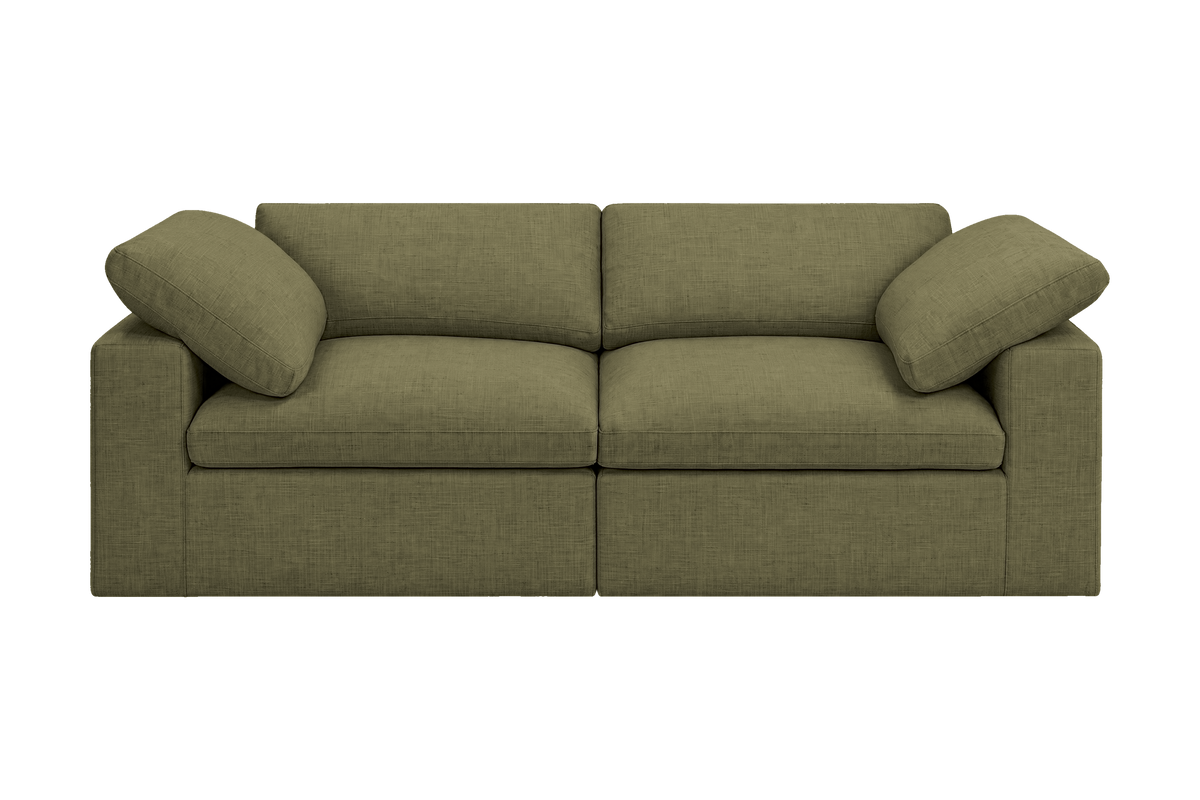 Goodman Small Sofa in Mosquito Sycamore