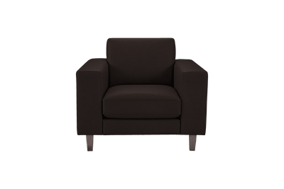 Jade Armchair in Dante Ebony