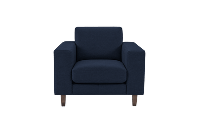 Jade Armchair in Roni Ember Blue