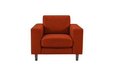 Jade Armchair in Roni Poppy