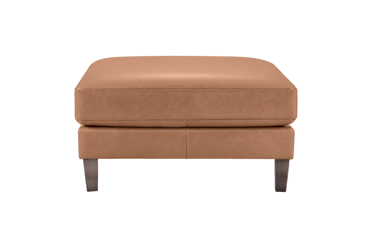 Jade Footstool in Momo Camel