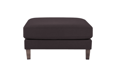 Jade Footstool in Dante Charcoal