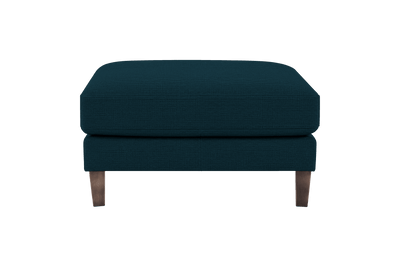 Jade Footstool in Roni Deep Lake