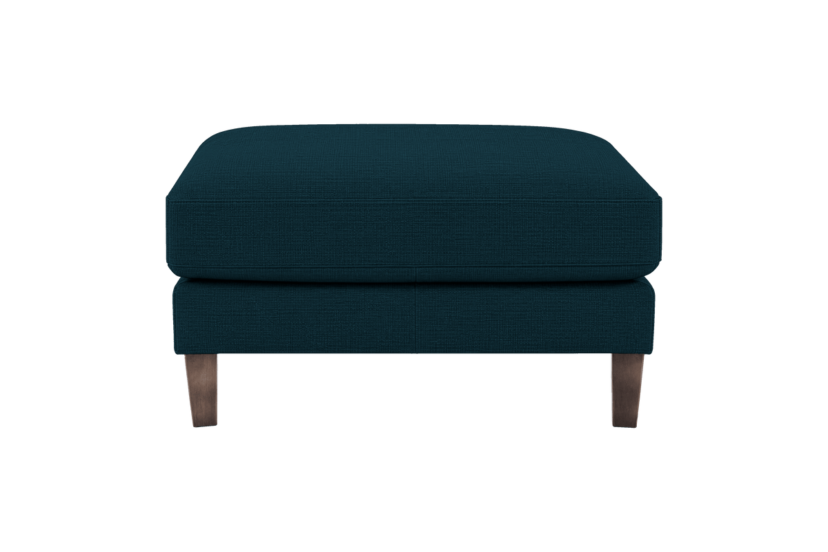 Jade Footstool in Roni Deep Lake