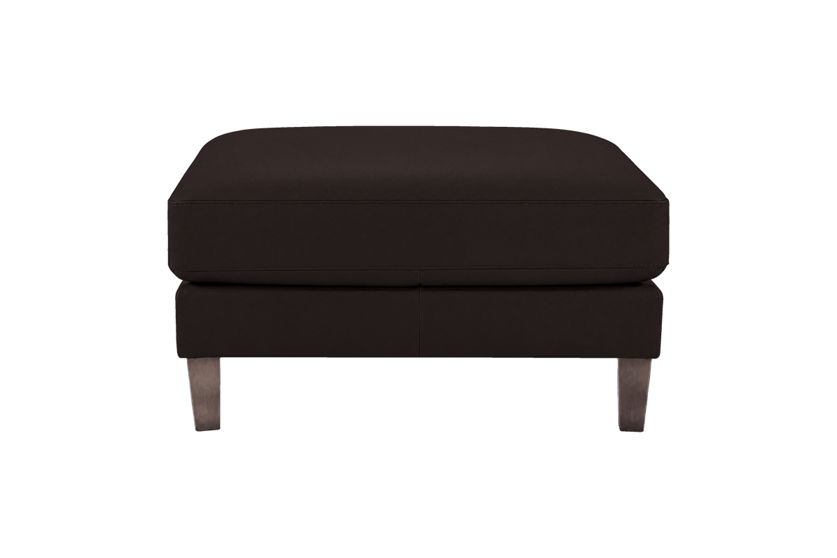 Jade Footstool in Dante Ebony