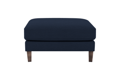 Jade Footstool in Roni Ember Blue
