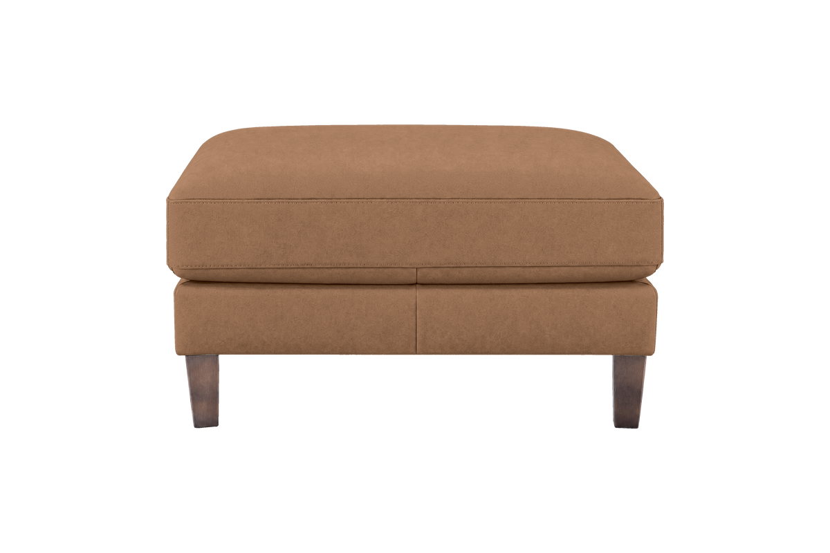 Jade Footstool in Fresco Hazel