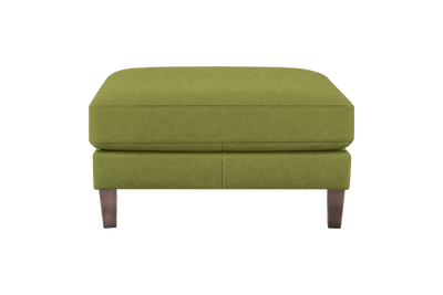 Jade Footstool in Fresco Key Lime