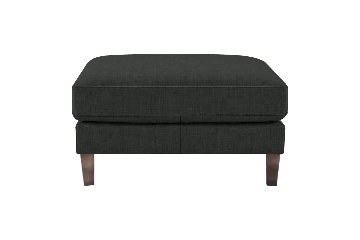 Jade Footstool in Mosquito Lola