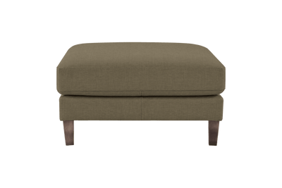 Jade Footstool in Mosquito Malibu