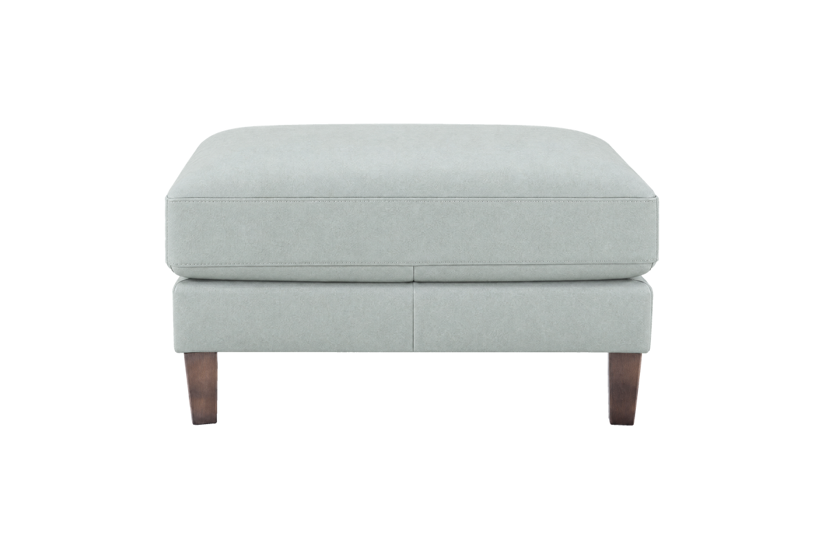 Jade Footstool in Fresco Meteor
