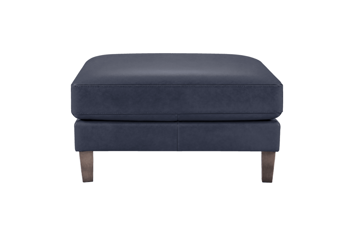 Jade Footstool in Momo Midnight