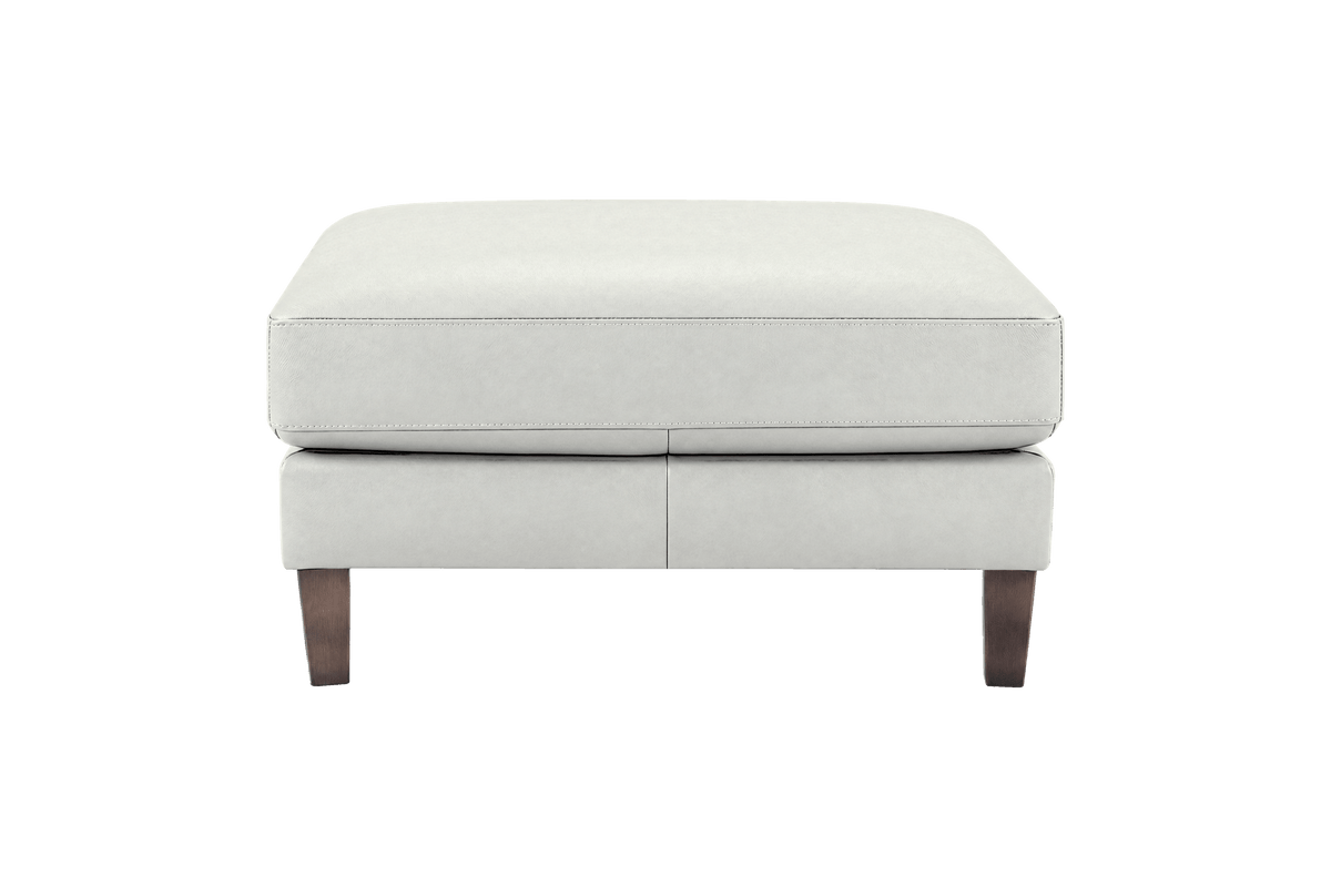 Jade Footstool in Felix Milky