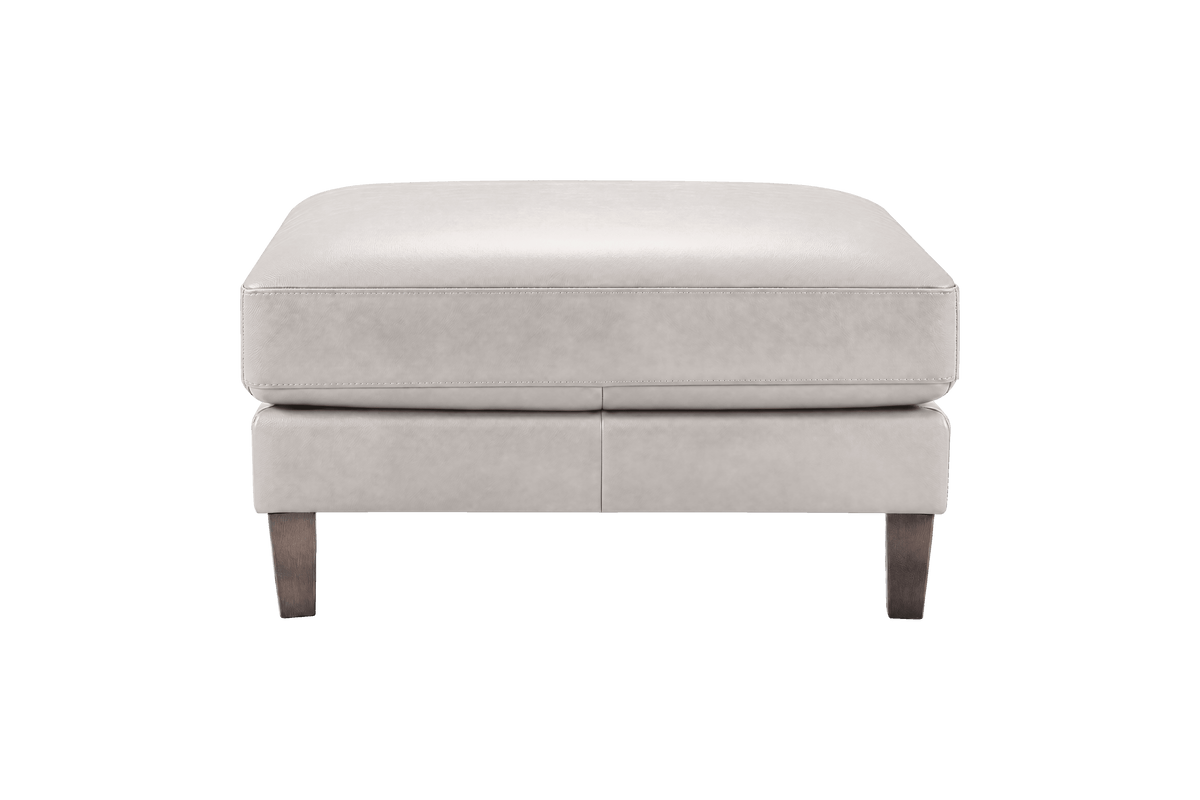 Jade Footstool in Momo Milky
