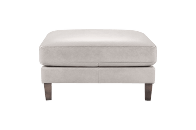 Jade Footstool in Momo Milky